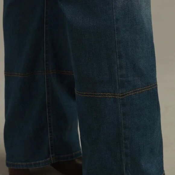 The Eventide High-Rise Wide-Leg Trouser Jean by Pilcro - Anthropology *NWOT - Picture 3 of 12